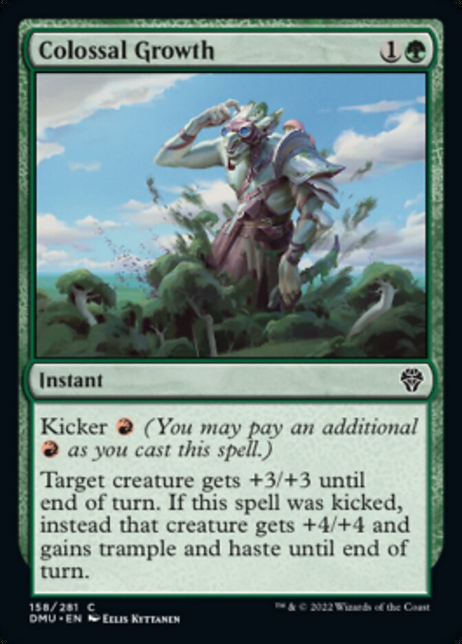 Colossal Growth [Dominaria United] | Card Merchant Takapuna