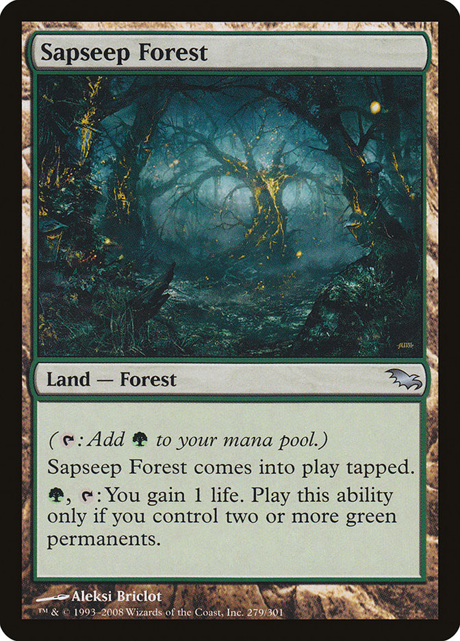 Sapseep Forest [Shadowmoor] | Card Merchant Takapuna