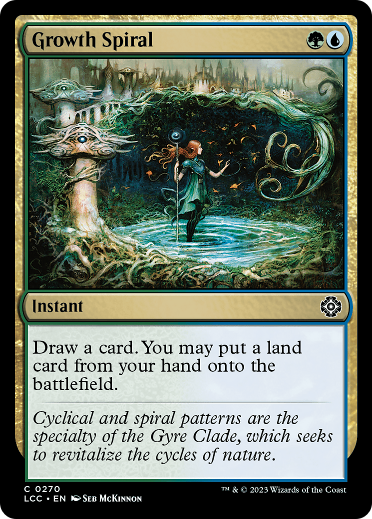Growth Spiral [The Lost Caverns of Ixalan Commander] | Card Merchant Takapuna