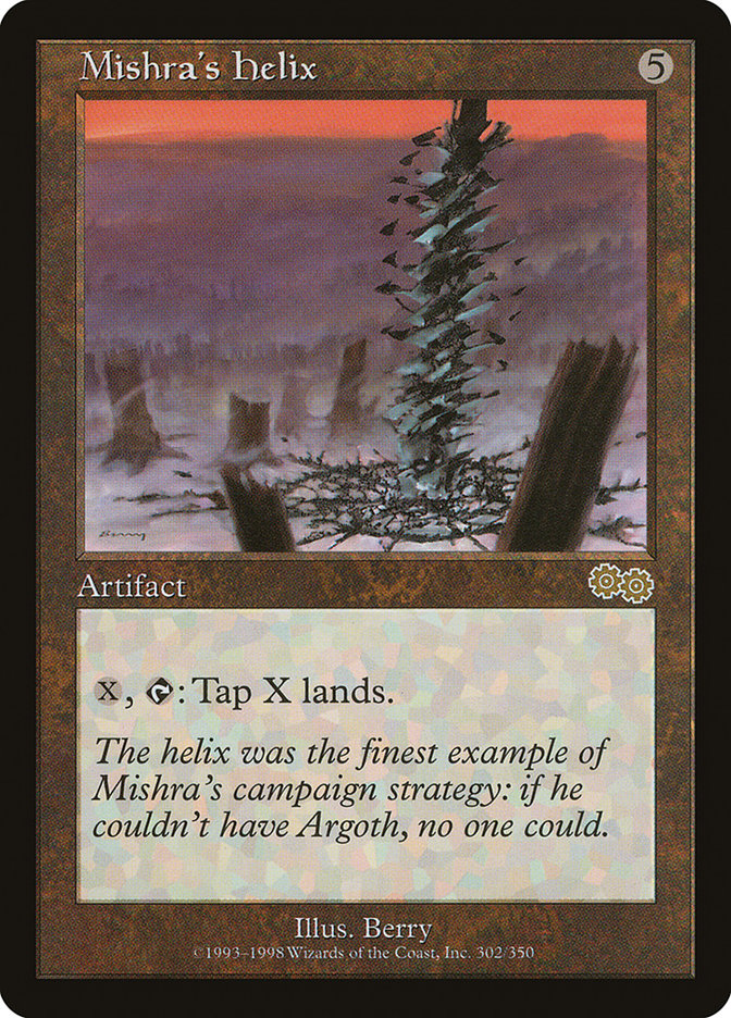 Mishra's Helix [Urza's Saga] | Card Merchant Takapuna