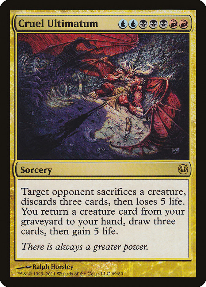 Cruel Ultimatum [Duel Decks: Ajani vs. Nicol Bolas] | Card Merchant Takapuna