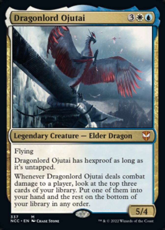 Dragonlord Ojutai [Streets of New Capenna Commander] | Card Merchant Takapuna
