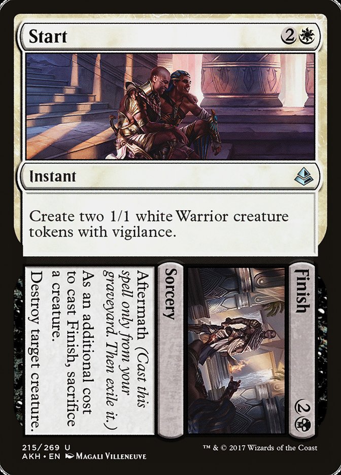 Start // Finish [Amonkhet] | Card Merchant Takapuna