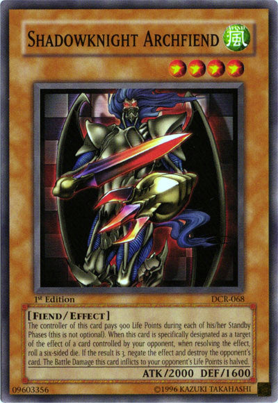 Shadowknight Archfiend [DCR-068] Common | Card Merchant Takapuna