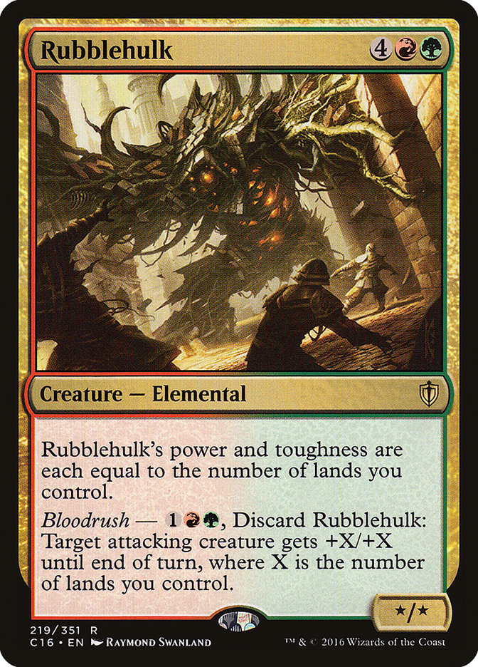 Rubblehulk [Commander 2016] | Card Merchant Takapuna