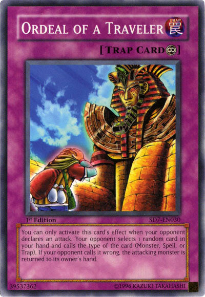 Ordeal of a Traveler [SD7-EN030] Common | Card Merchant Takapuna