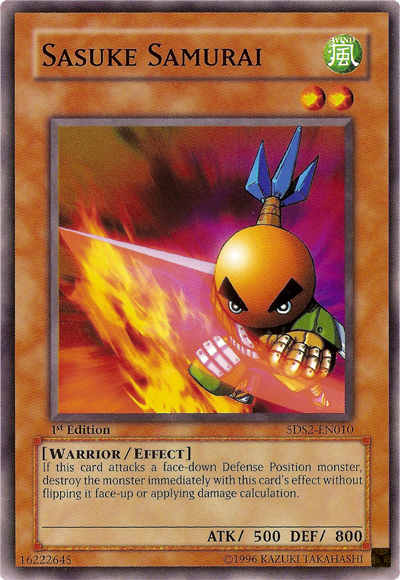 Sasuke Samurai [5DS2-EN010] Common | Card Merchant Takapuna