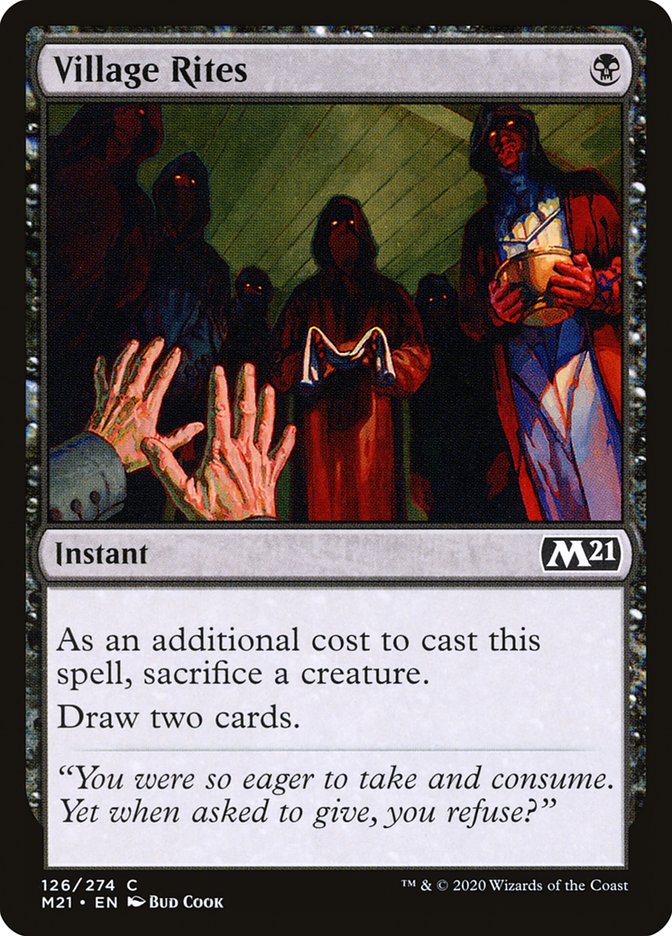 Village Rites [Core Set 2021] | Card Merchant Takapuna