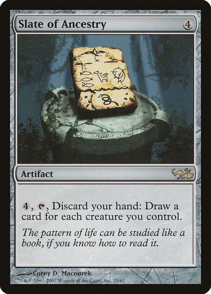 Slate of Ancestry [Duel Decks: Elves vs. Goblins] | Card Merchant Takapuna