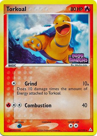 Torkoal (33/110) (Stamped) [EX: Holon Phantoms] | Card Merchant Takapuna