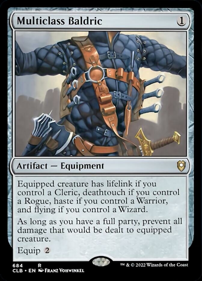 Multiclass Baldric [Commander Legends: Battle for Baldur's Gate] | Card Merchant Takapuna