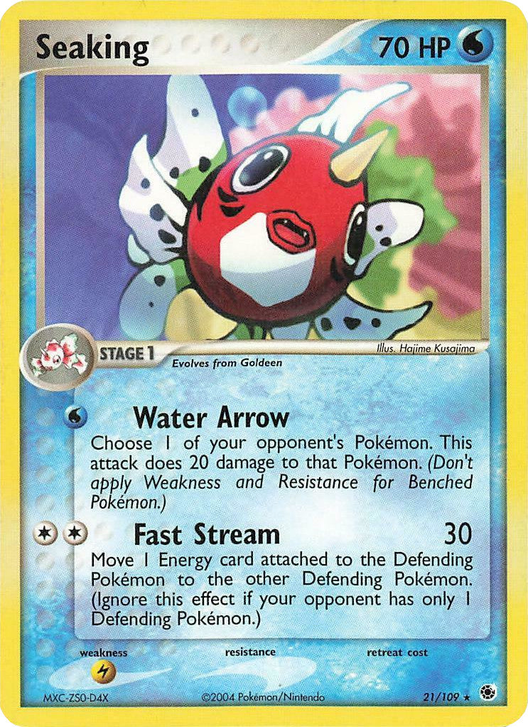 Seaking (21/109) [EX: Battle Stadium] | Card Merchant Takapuna