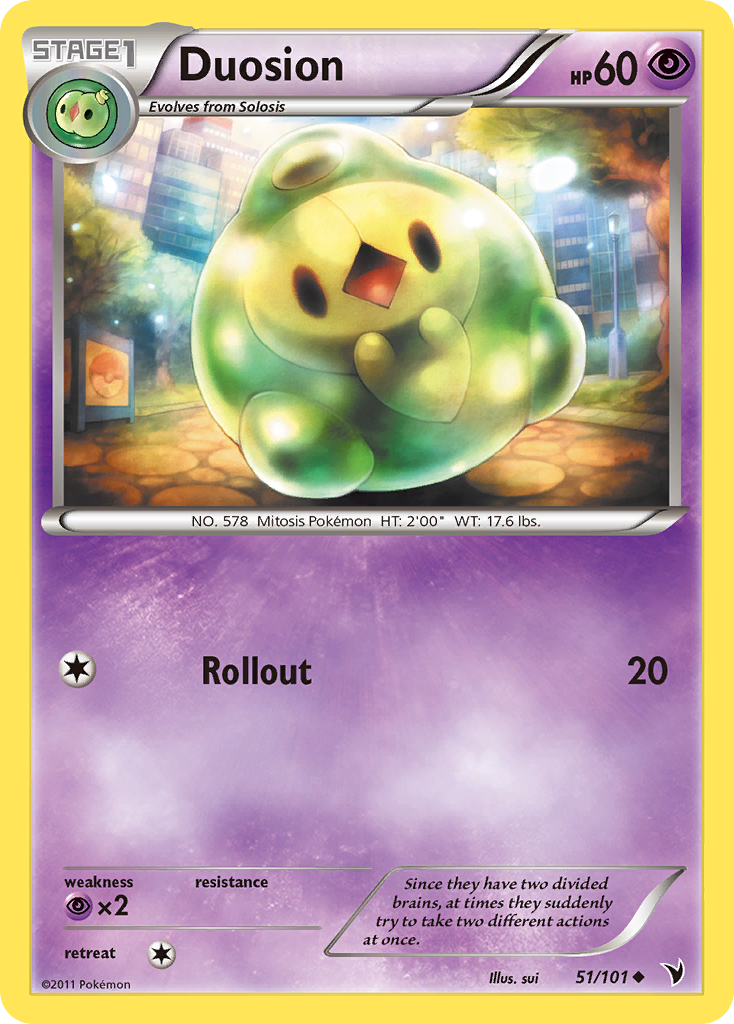 Duosion (51/101) [Black & White: Noble Victories] | Card Merchant Takapuna