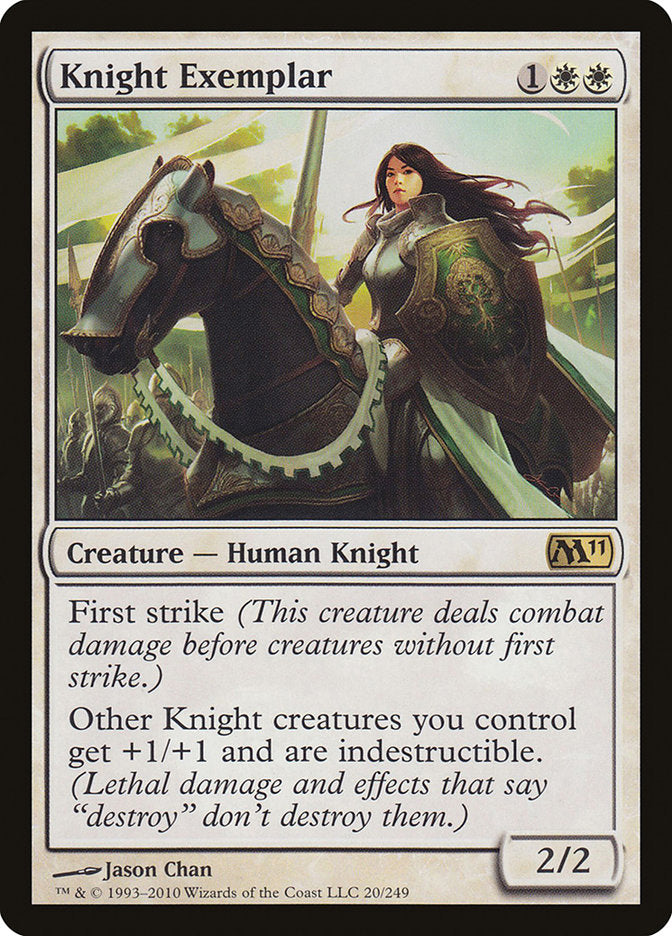 Knight Exemplar [Magic 2011] | Card Merchant Takapuna