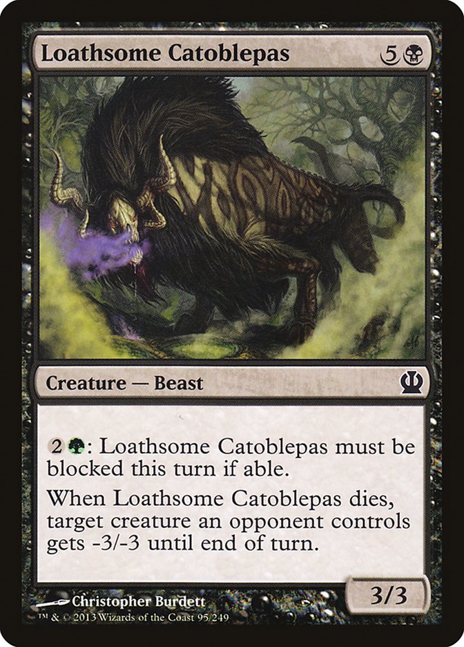 Loathsome Catoblepas [Theros] | Card Merchant Takapuna