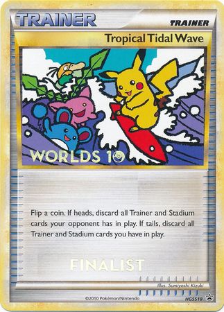 Tropical Tidal Wave (HGSS18) (Finalist) [HeartGold & SoulSilver: Black Star Promos] | Card Merchant Takapuna