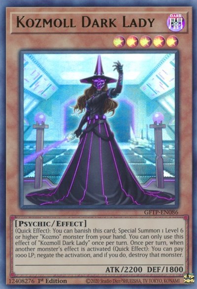 Kozmoll Dark Lady [GFTP-EN086] Ultra Rare | Card Merchant Takapuna
