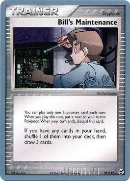 Bill's Maintenance (87/112) (Eeveelutions - Jimmy Ballard) [World Championships 2006] | Card Merchant Takapuna