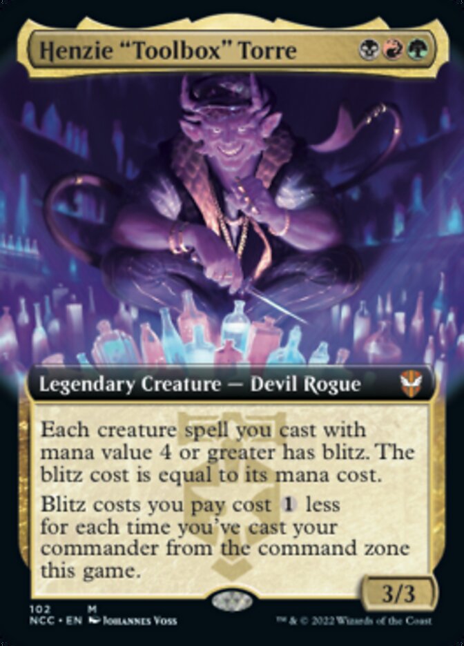 Henzie "Toolbox" Torre (Extended Art) [Streets of New Capenna Commander] | Card Merchant Takapuna