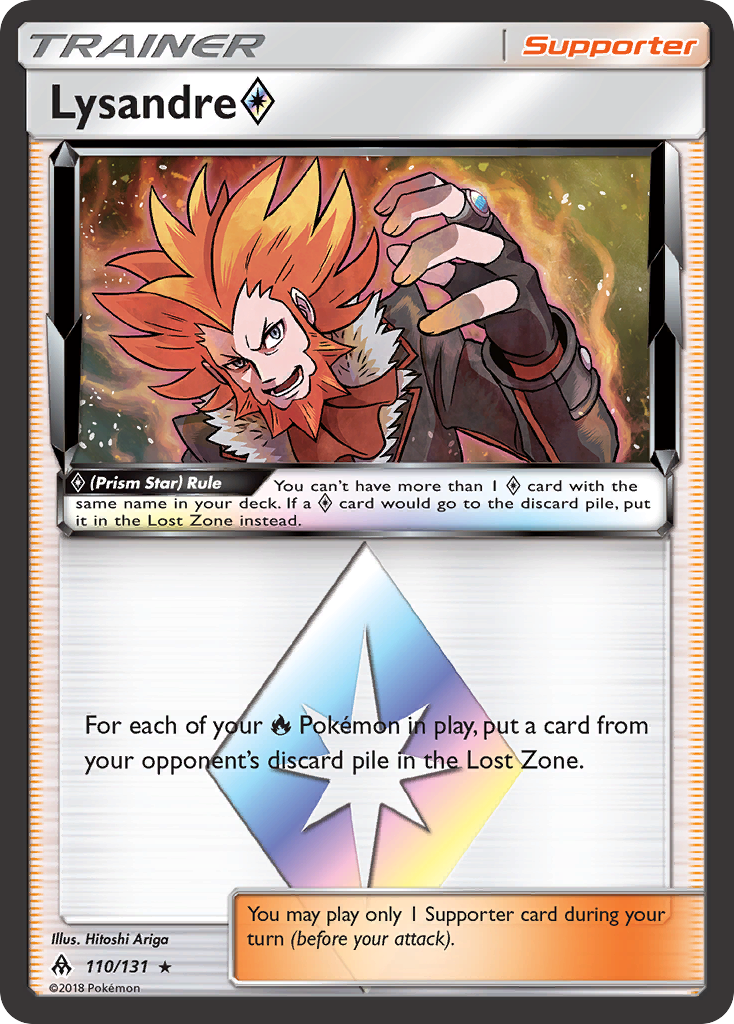 Lysandre (110/131) (Prism Star) [Sun & Moon: Forbidden Light] | Card Merchant Takapuna
