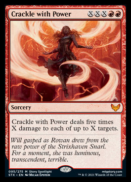 Crackle with Power [Strixhaven: School of Mages] | Card Merchant Takapuna