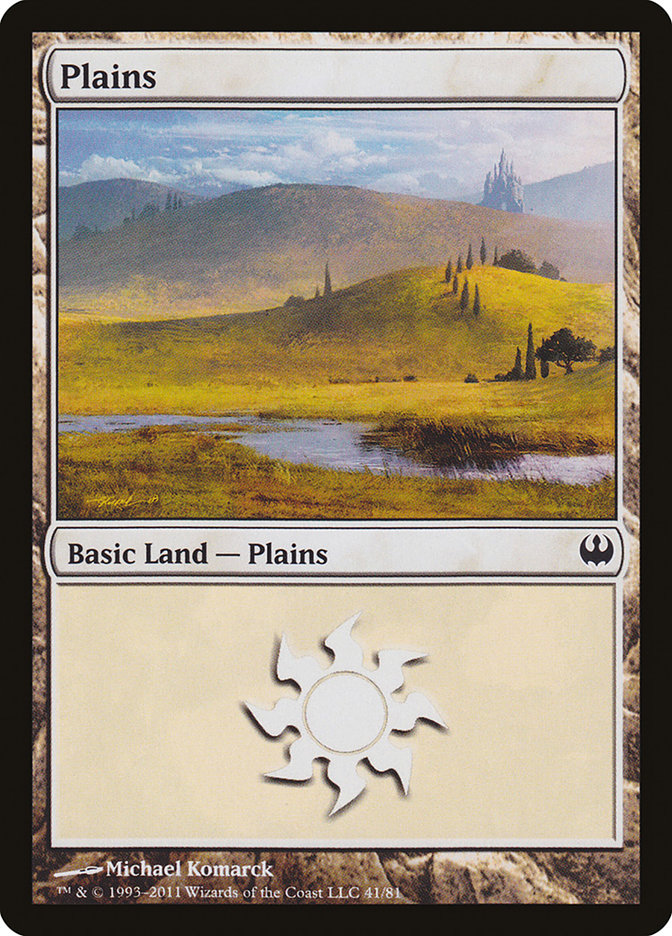 Plains (41) [Duel Decks: Knights vs. Dragons] | Card Merchant Takapuna
