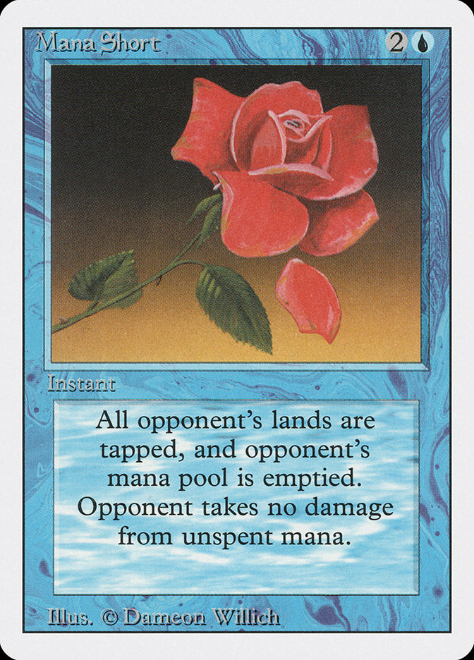 Mana Short [Revised Edition] | Card Merchant Takapuna