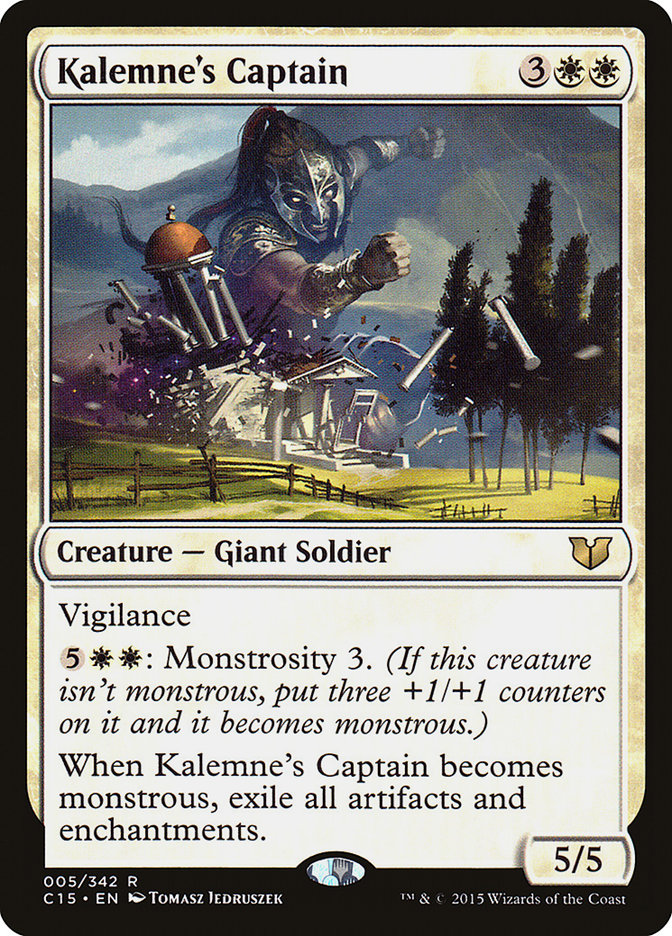 Kalemne's Captain [Commander 2015] | Card Merchant Takapuna