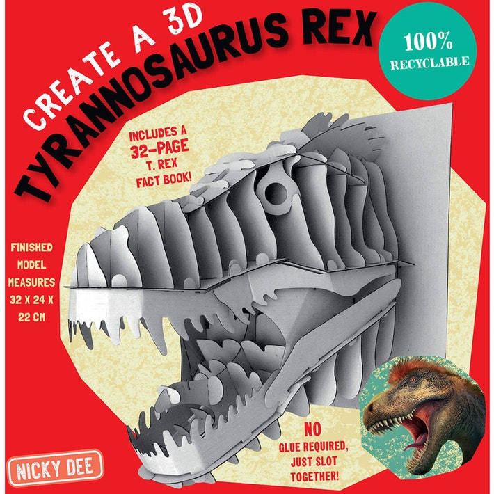 Create a 3D Tyrannosaurus Rex | Card Merchant Takapuna