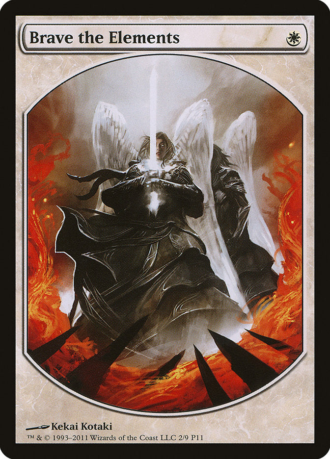 Brave the Elements [Magic Player Rewards 2011] | Card Merchant Takapuna