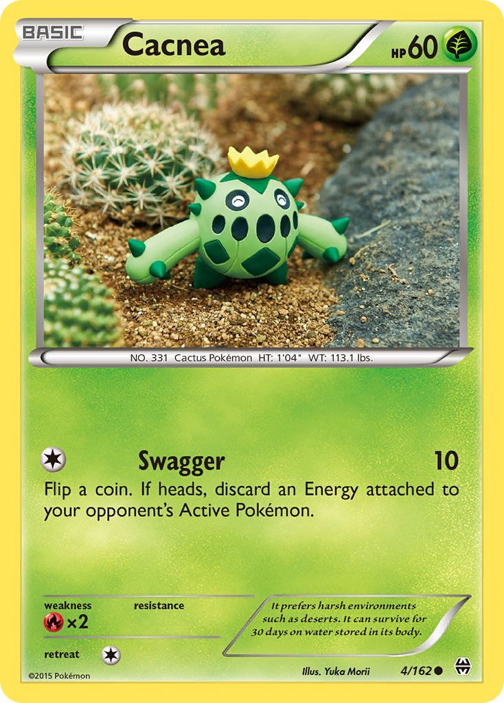 Cacnea (4/162) [XY: BREAKthrough] | Card Merchant Takapuna