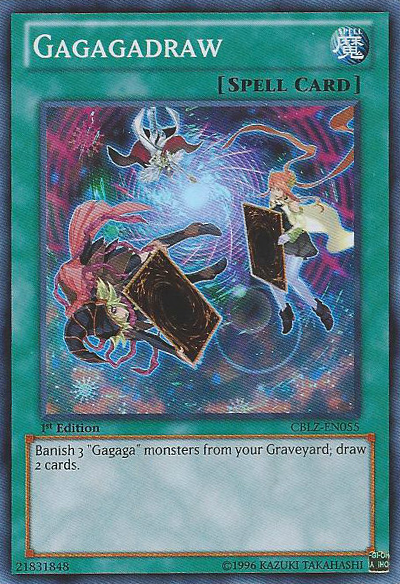 Gagagadraw [CBLZ-EN055] Super Rare | Card Merchant Takapuna