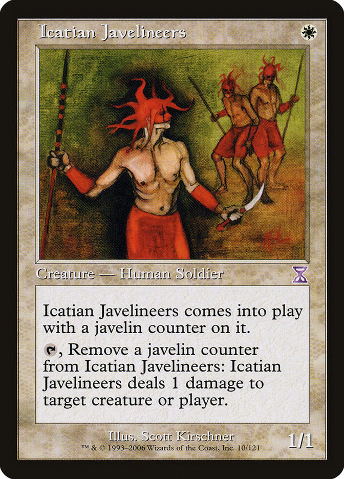 Icatian Javelineers [Time Spiral Timeshifted] | Card Merchant Takapuna