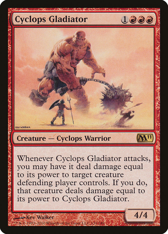 Cyclops Gladiator [Magic 2011] | Card Merchant Takapuna