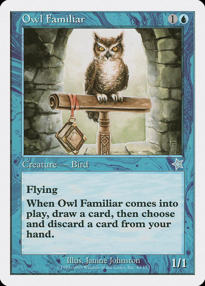 Owl Familiar [Starter 1999] | Card Merchant Takapuna