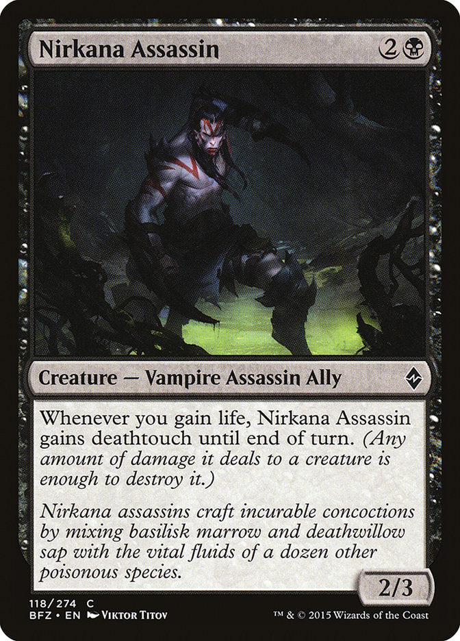 Nirkana Assassin [Battle for Zendikar] | Card Merchant Takapuna