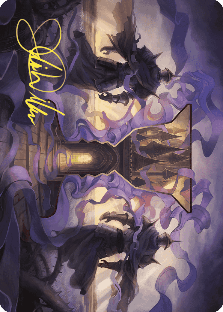 Court of Locthwain Art Card (Gold-Stamped Signature) [Wilds of Eldraine Art Series] | Card Merchant Takapuna