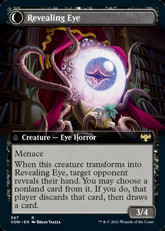 Concealing Curtains // Revealing Eye (Extended Art) [Innistrad: Crimson Vow] | Card Merchant Takapuna