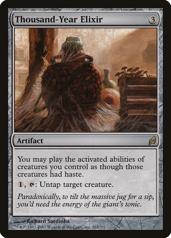 Thousand-Year Elixir [Lorwyn] | Card Merchant Takapuna