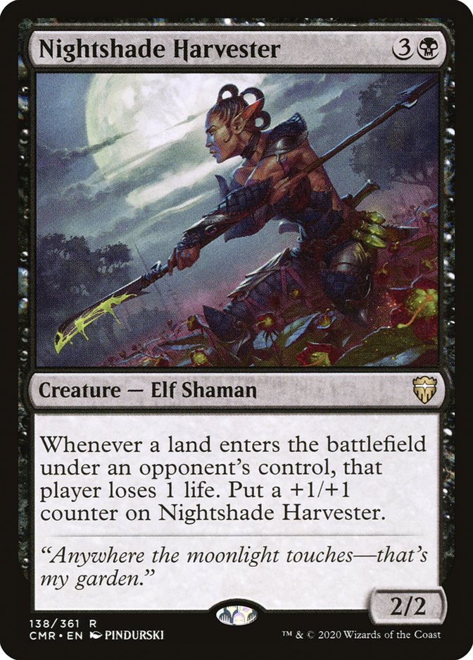 Nightshade Harvester [Commander Legends] | Card Merchant Takapuna