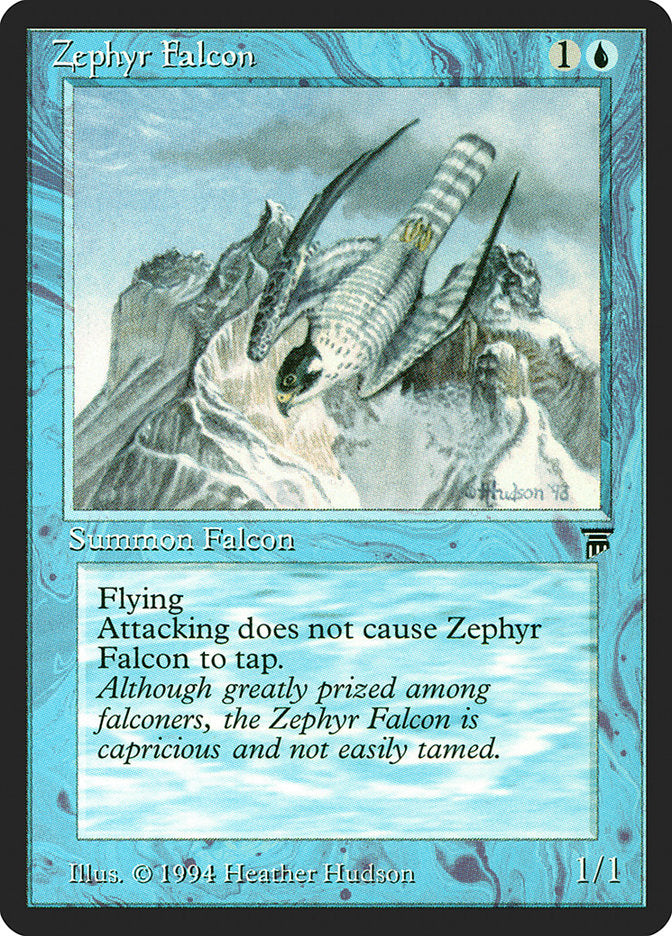 Zephyr Falcon [Legends] | Card Merchant Takapuna