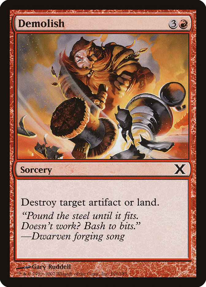Demolish [Tenth Edition] | Card Merchant Takapuna