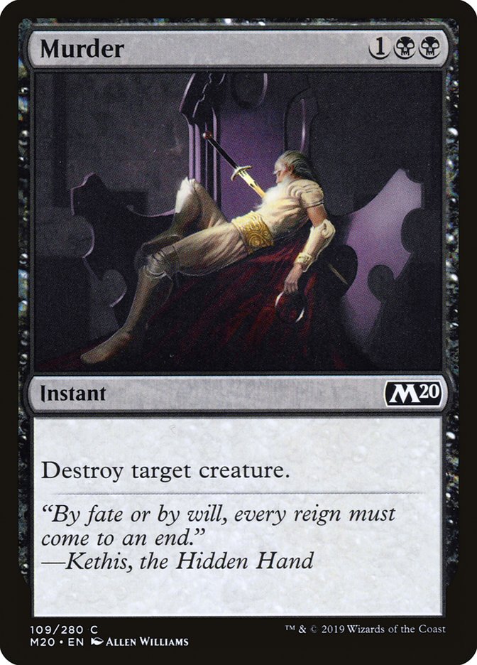 Murder [Core Set 2020] | Card Merchant Takapuna