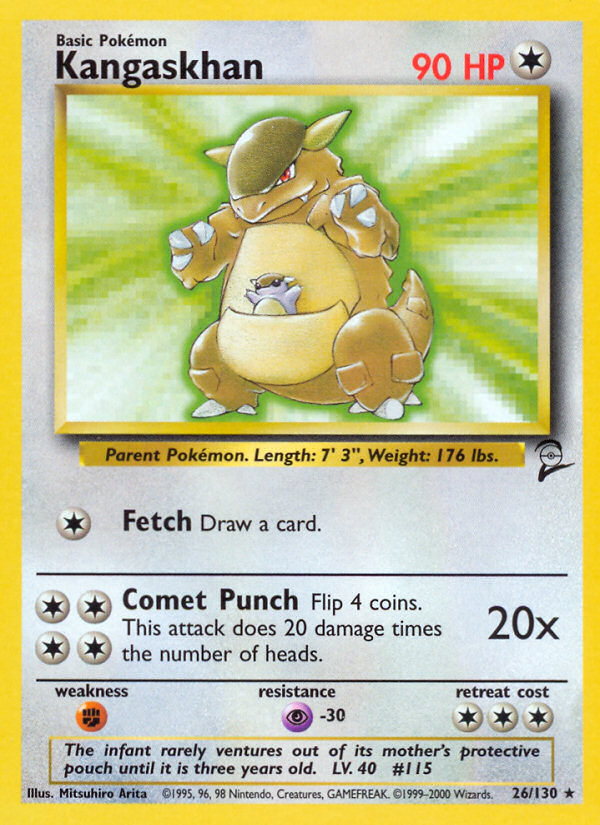 Kangaskhan (26/130) [Base Set 2] | Card Merchant Takapuna