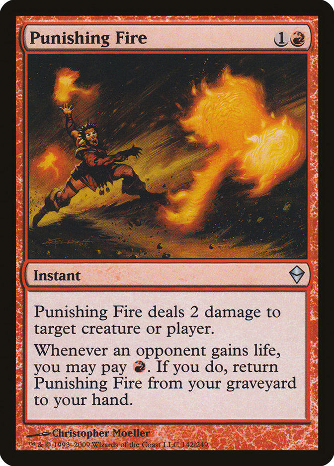 Punishing Fire [Zendikar] | Card Merchant Takapuna