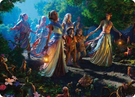 Realm Seekers Art Card [The Lord of the Rings: Tales of Middle-earth Art Series] | Card Merchant Takapuna