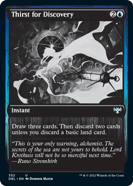 Thirst for Discovery [Innistrad: Double Feature] | Card Merchant Takapuna