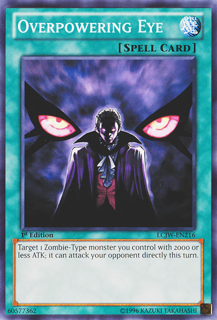 Overpowering Eye [LCJW-EN216] Common | Card Merchant Takapuna