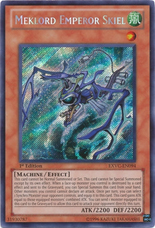 Meklord Emperor Skiel [EXVC-EN094] Secret Rare | Card Merchant Takapuna