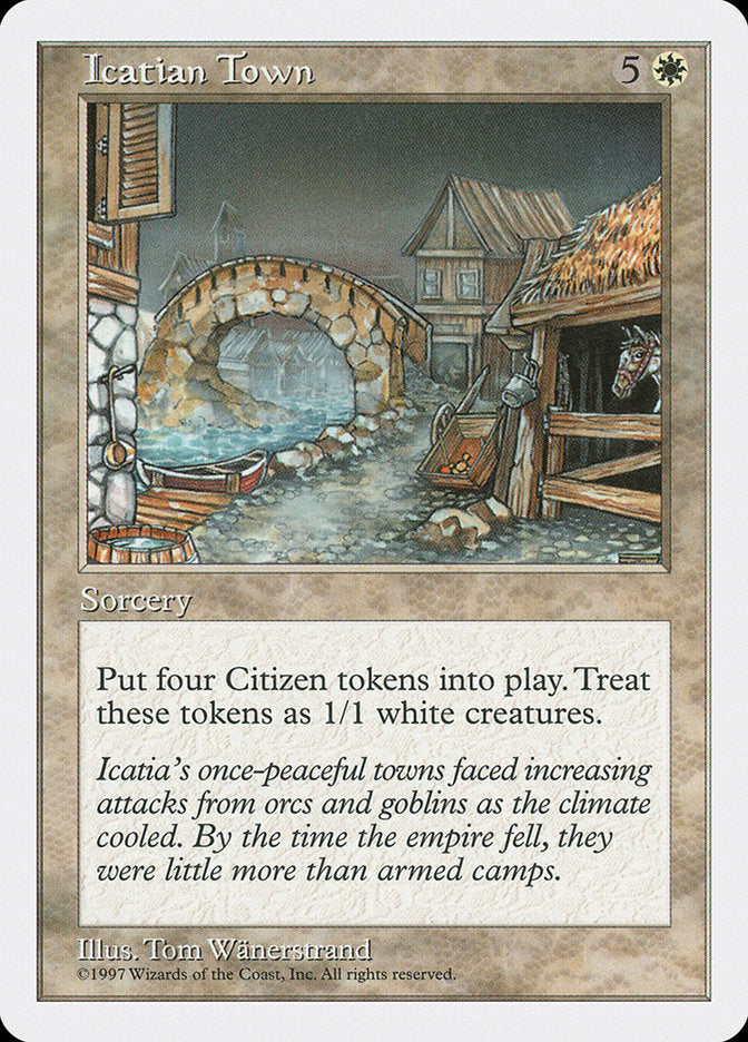 Icatian Town [Fifth Edition] | Card Merchant Takapuna